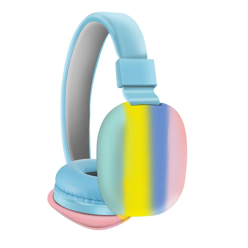  Дети Bluetooth наушники AH-806B Наушники 18 часов проигрывания 5 0 и стерео звук складная регулируемое налобное