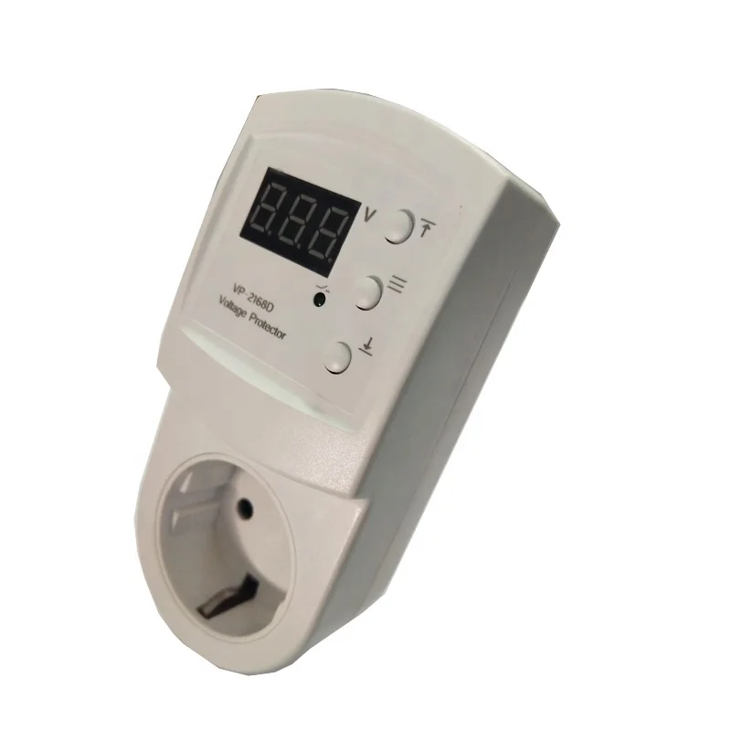 GINRI VP-2168D 16A 220V  Over Under Adjust  Voltage Single phase Protector