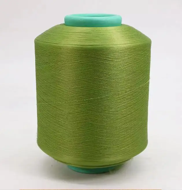 Factory High Elastic 70D/140D Worsted 35% Spandex 65% Nylon Blended Yarn Nylon Blended Colored Knitting Nylon Yarn