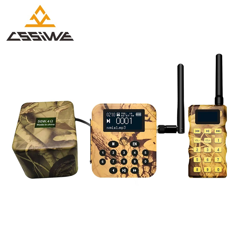 2022 Good Quality Remote Control Mp3 Bird Sounds Hunting Machine with Add songs via USB