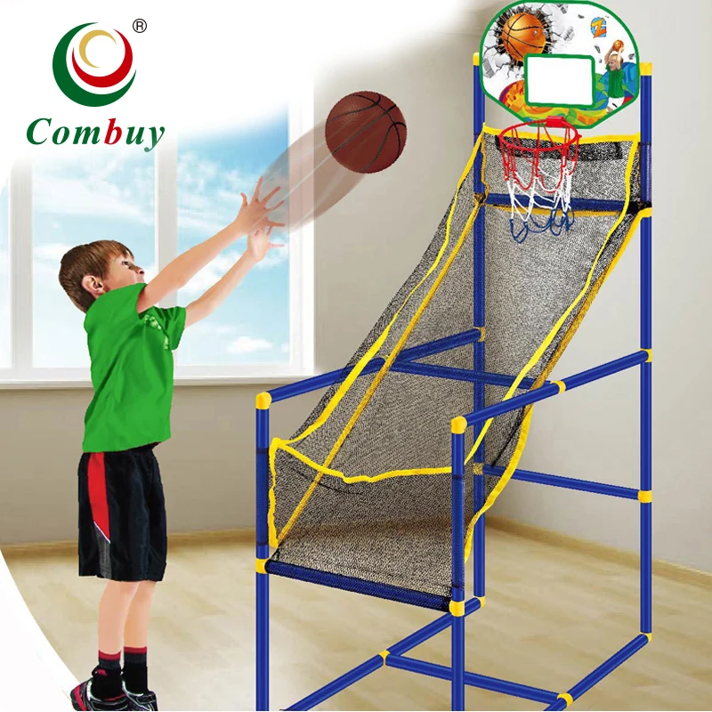 Подвижная Спортивная игровая задняя панель детский набор баскетбольная стойка игрушки