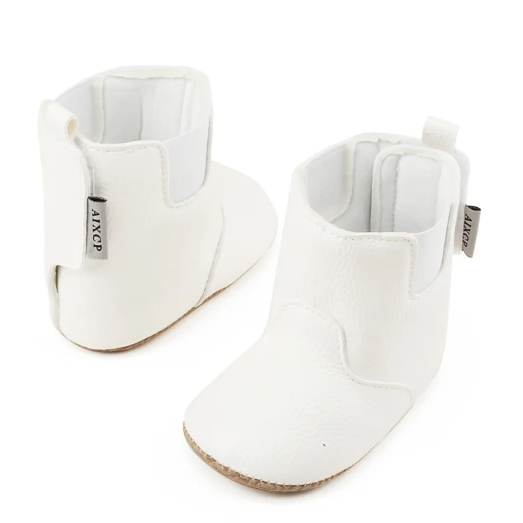 
Wholesale white winter warm middle soft sole snow boot prewalke boots beautiful baby shoes 