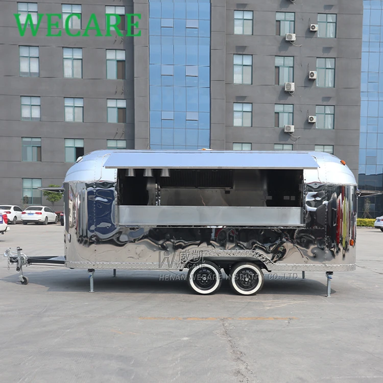 WECARE новый дизайн airstream мобильный бар трейлеры с сертификатом