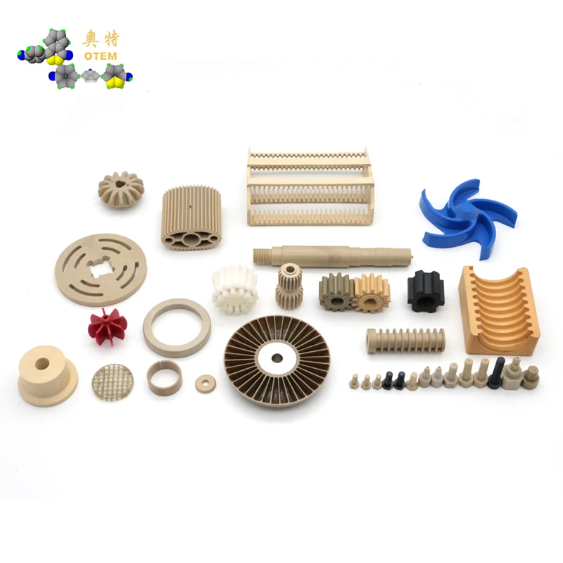 Custom ODM/OEM Peek injection molding parts Products Mechanical Equipment Parts