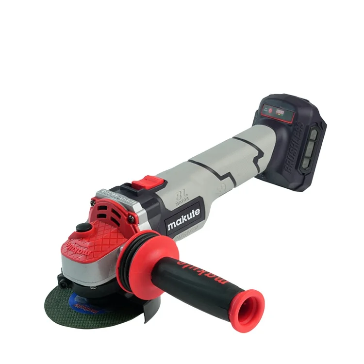 MAKUTE power tools brushless motor cordless angle grinder 100/115/125mm CAG126