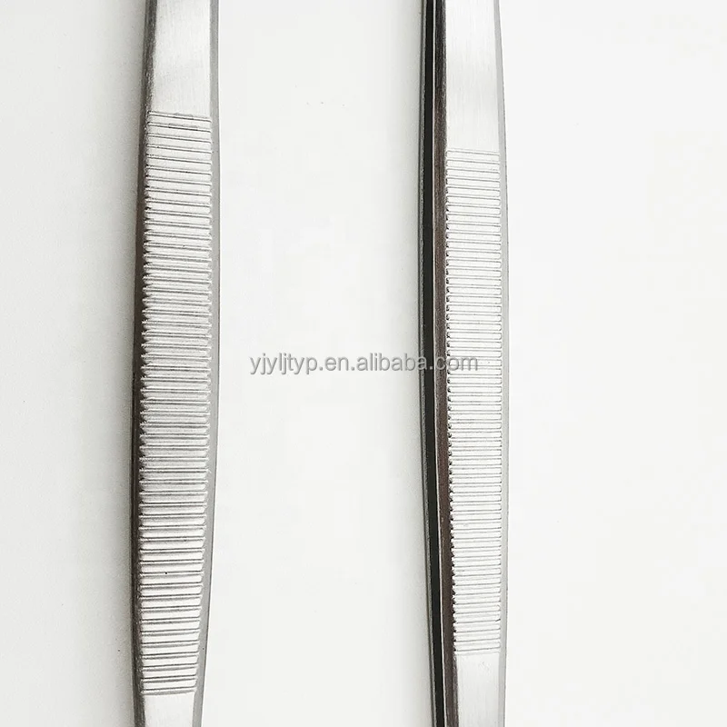 2 Pcs 12 Inch High Quality Tweezers Tongs Extra-Long Stainless Steel Food Tweezers Tongs Cooking Tongs for Food Small Objects