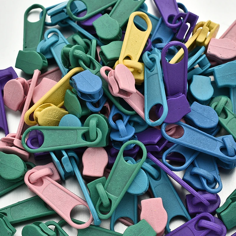 High Quality Zinc Alloy Spray Paint Zipper Pull Puller For Purse And Garment