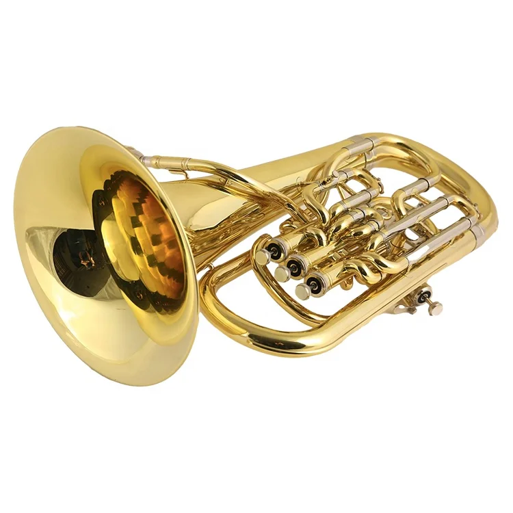 Прямая продажа с завода музыкальный инструмент Brasswind золотой лак Euphonium