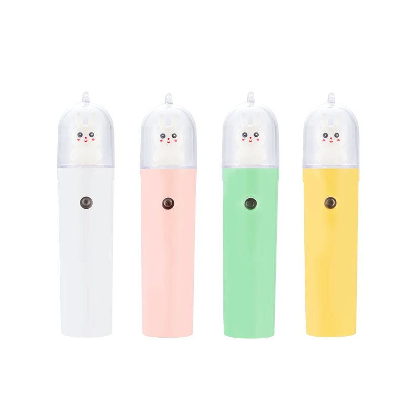 
Rechargeable Beauty Skin Care Portable Electric Cold Facial Saunas Mini Nano Facial Steamer 