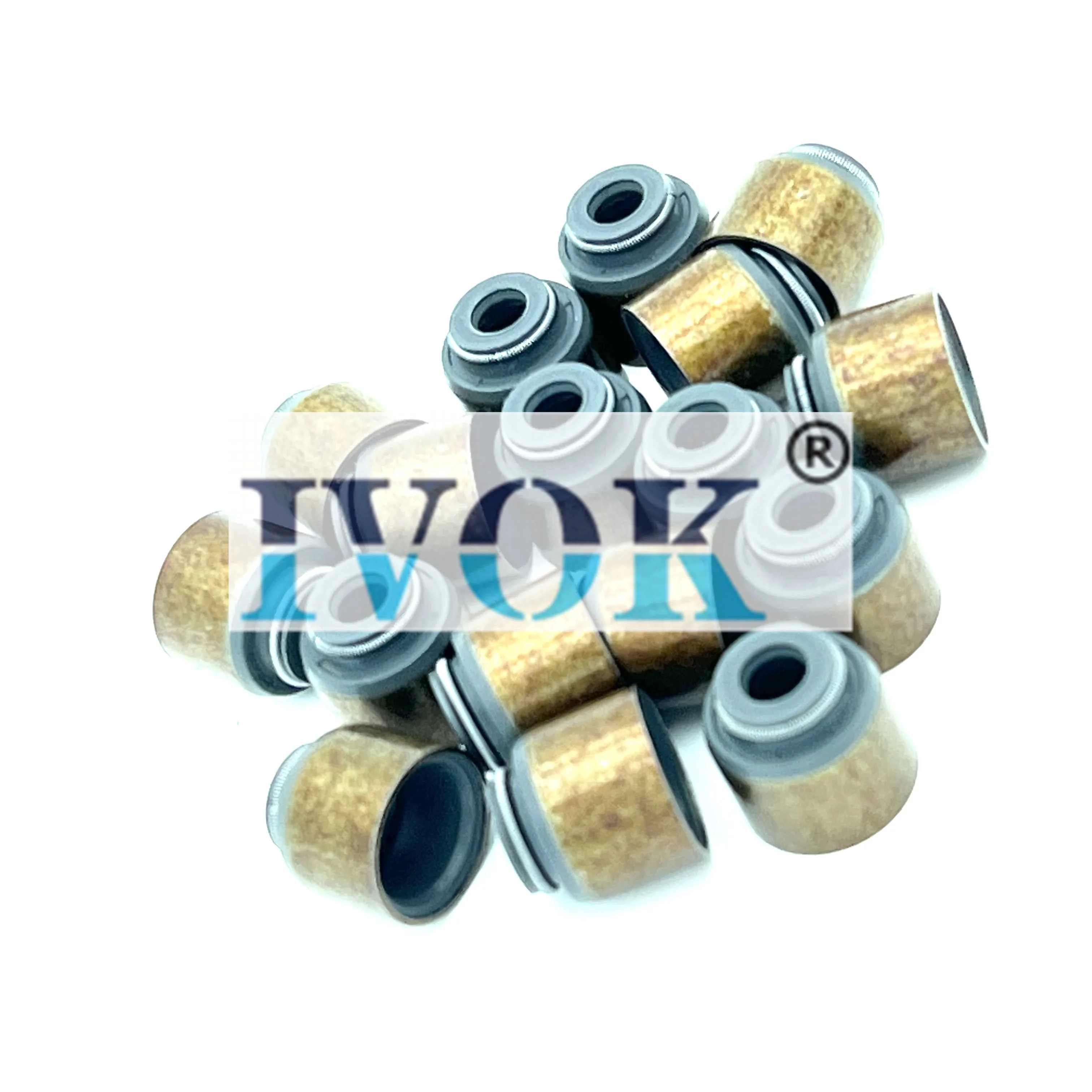 IVOK factory ptfe epdm silicone engine valve stem oil seal 1AZ 1ZZ 1NZ 2E for TOYOTA