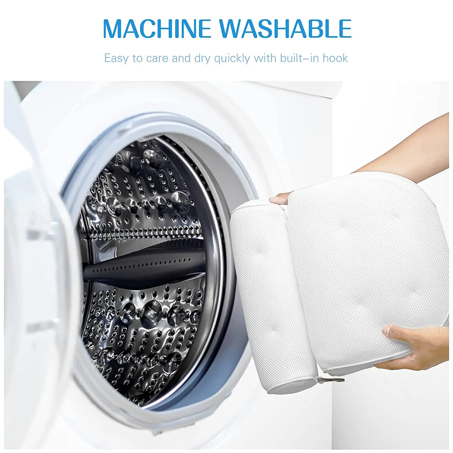 Hot Sale Wholesale Non-Slip 3D Mesh SPA Bath Pillow Luxury Bathtub Spa Pillow