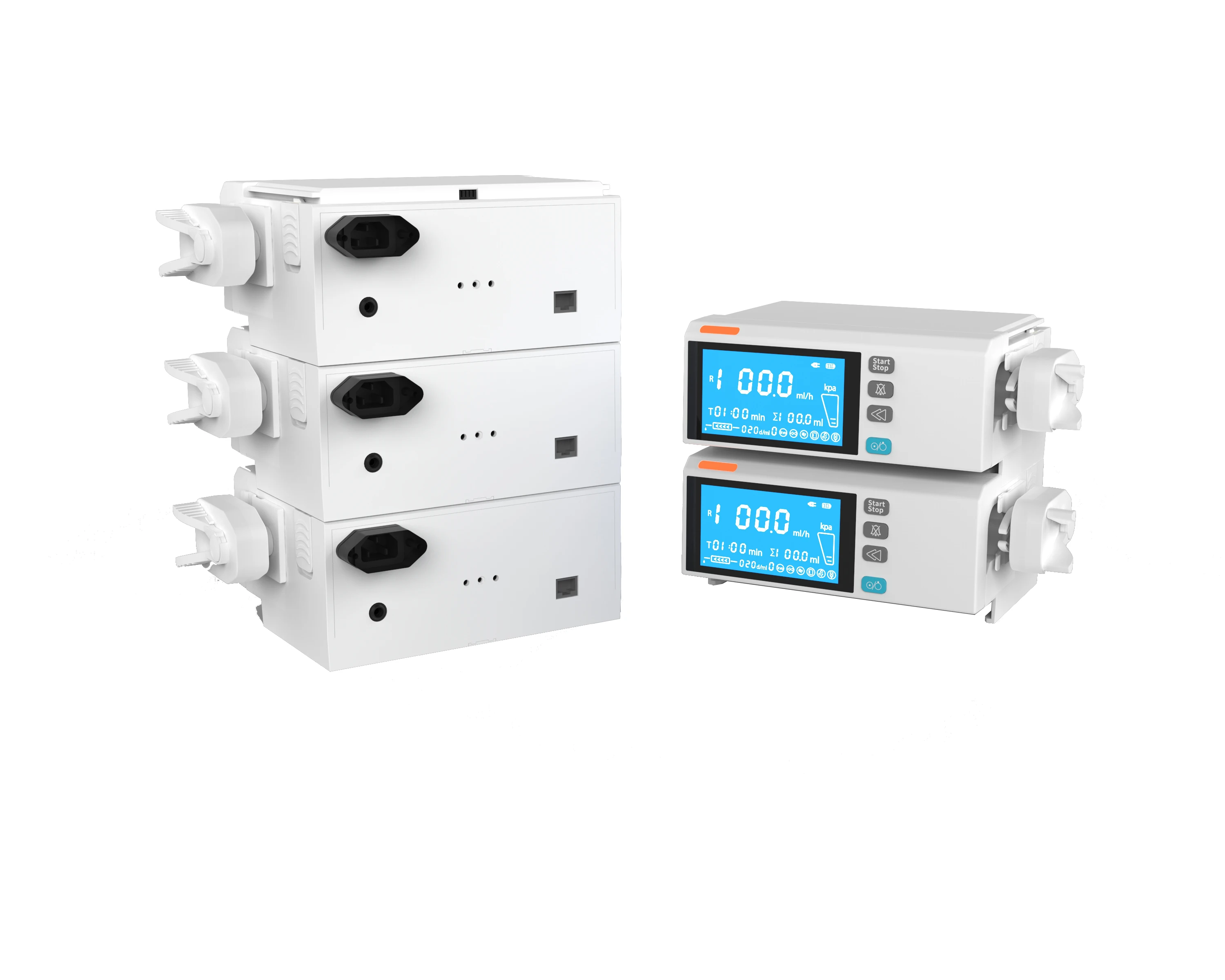 4.3' LCD touch screen Smart automatic recognition  Vet Infusion Syringe Pump For Veterinary Hospital And Clinic