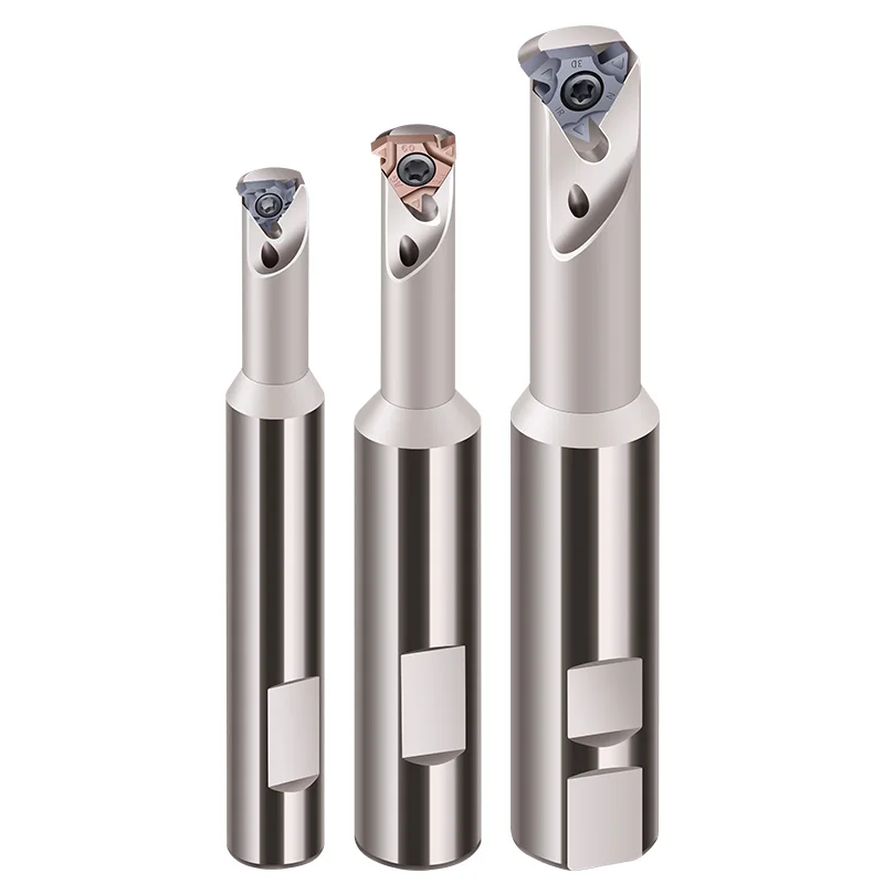 HSMT 08IR 11IR Turning knife with large handle small head Small hole screw type internal thread cutter rod