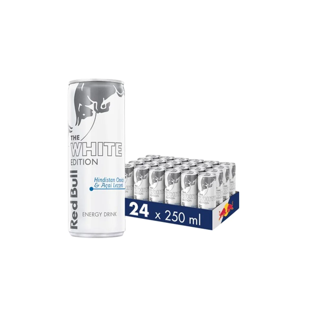 Redbull Original Drinks Coconut and Acai Fruits Flavor 24 * 250ml From Turkey Origin Austria MiaFood