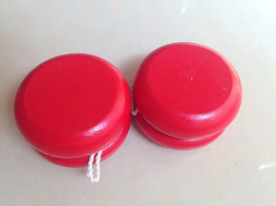 Деревянные разноцветные детские игрушки yo-yo с