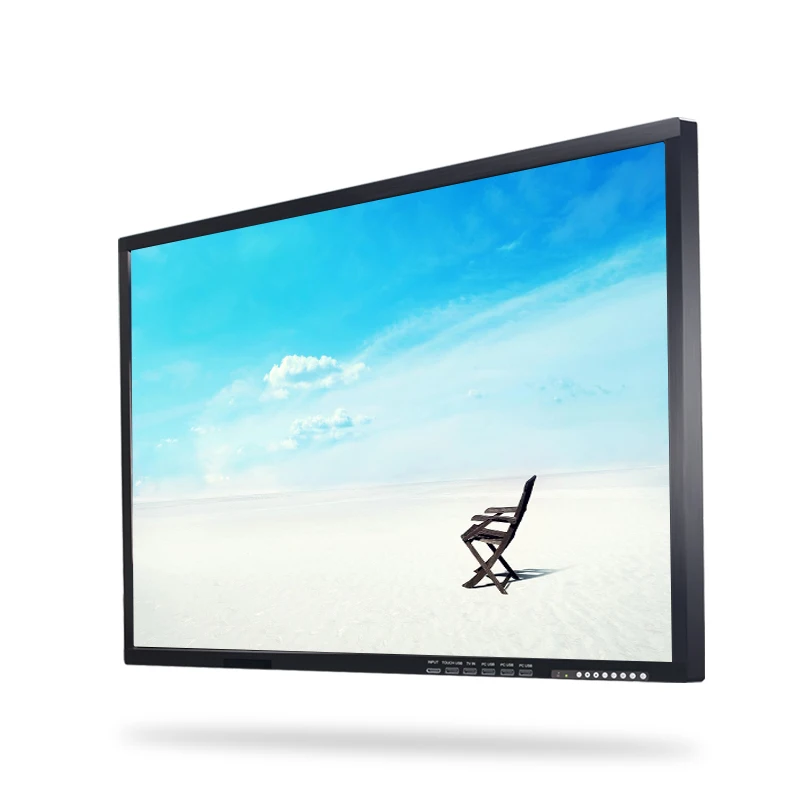 High Resolution 75 Inch 4k Resolution Lcd Touch Screen Monitor Interactive Whiteboard Smart Board For Teaching