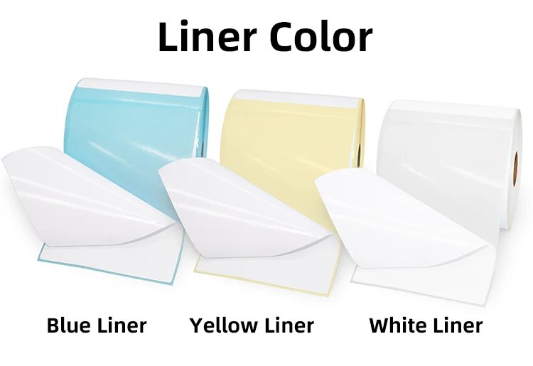 Custom White/Yellow/Blue Colors Glassine Liner Silicone Release Paper Master Glassine Liner Jumbo Roll