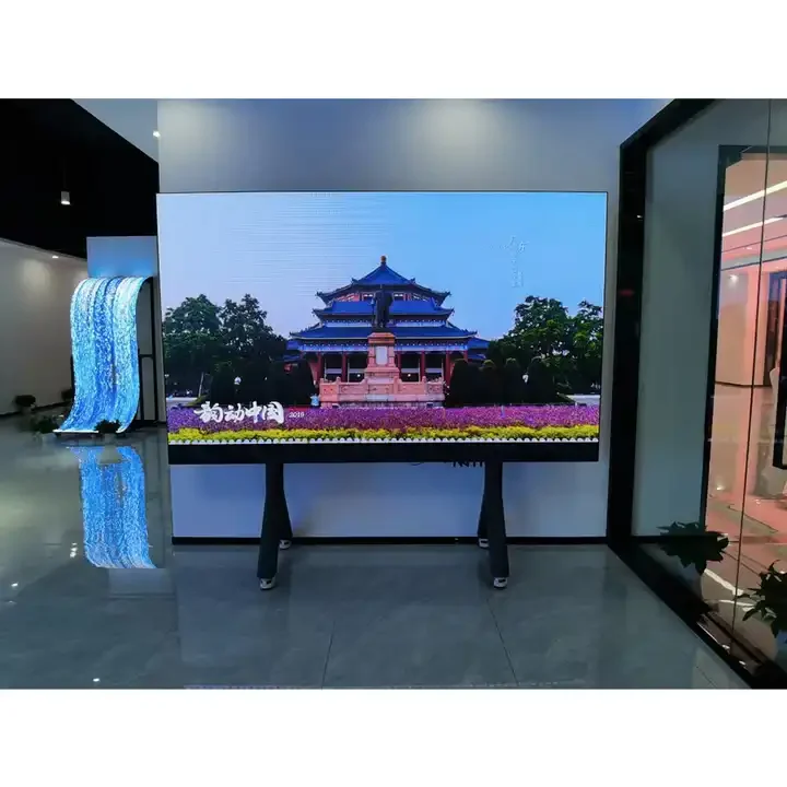 P1.875 4k Ultra Thin HD Interactive Smart led TV screen board remote control movable Conference Machine All-in-one led display