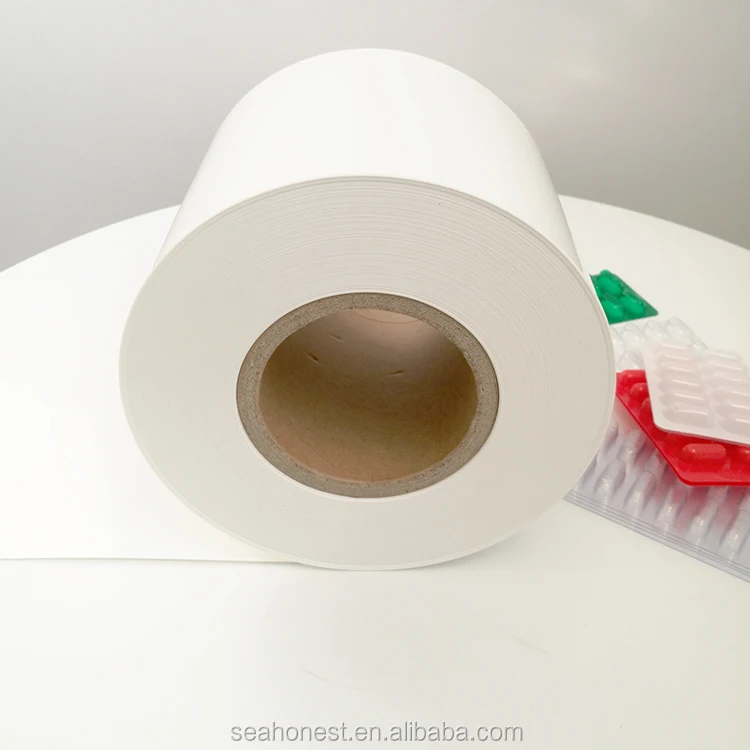 China Factory 0.25mm 0.30mm 0.35mm PVC Rigid Film Rolls for Pharmaceutical Packaging