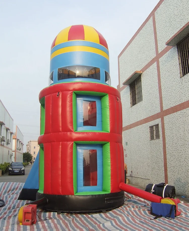 Inflatable Interactive Airborne Adventure Ride For Sale