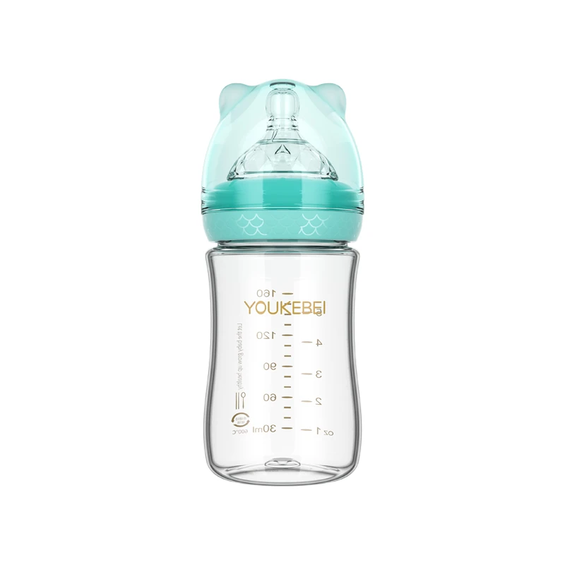 Wholesale Glass Baby Milk Bottles - Designed for Newborns 80ml & 160ml Clear Options Sippy Training Cup Mamadeira Quality