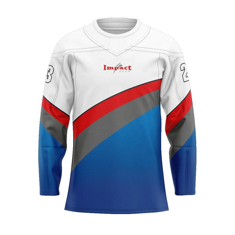 Fully Sublimation Printing Hockey Jersey Custom Men Ice Hockey Jersey Manufacturer Factory Direct Price