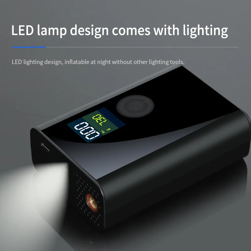 2022 Smart Mini Wireless Multifunction Air Pump For Electric Scooter Tire Car Wheel Bike Motor Accessory