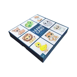 FREE SAMPLE  Custom Educational Paper Promotional Card Board Game Custom Printing Funny Learning Memory Card Game For Children