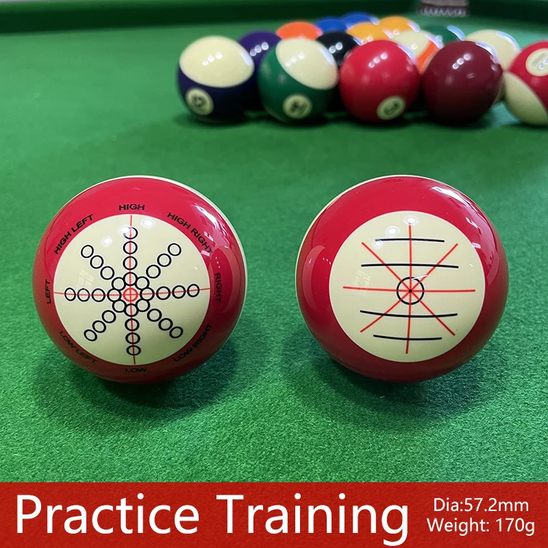 High quality billiards cue ball training artifact, practice training cue ball for beginner billiard accessories TP-B1080