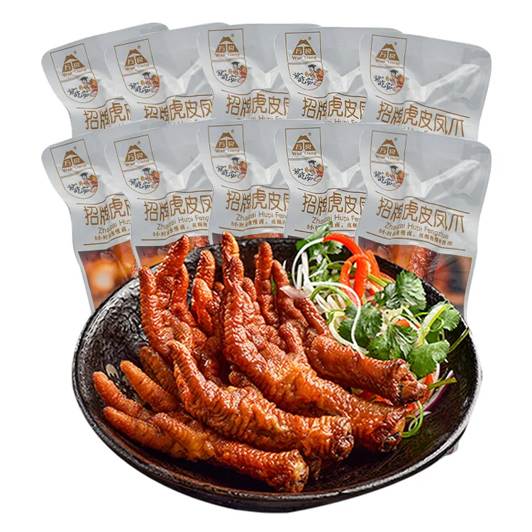 Wholesale Meat Snacks Leisure Chicken Feet Snack