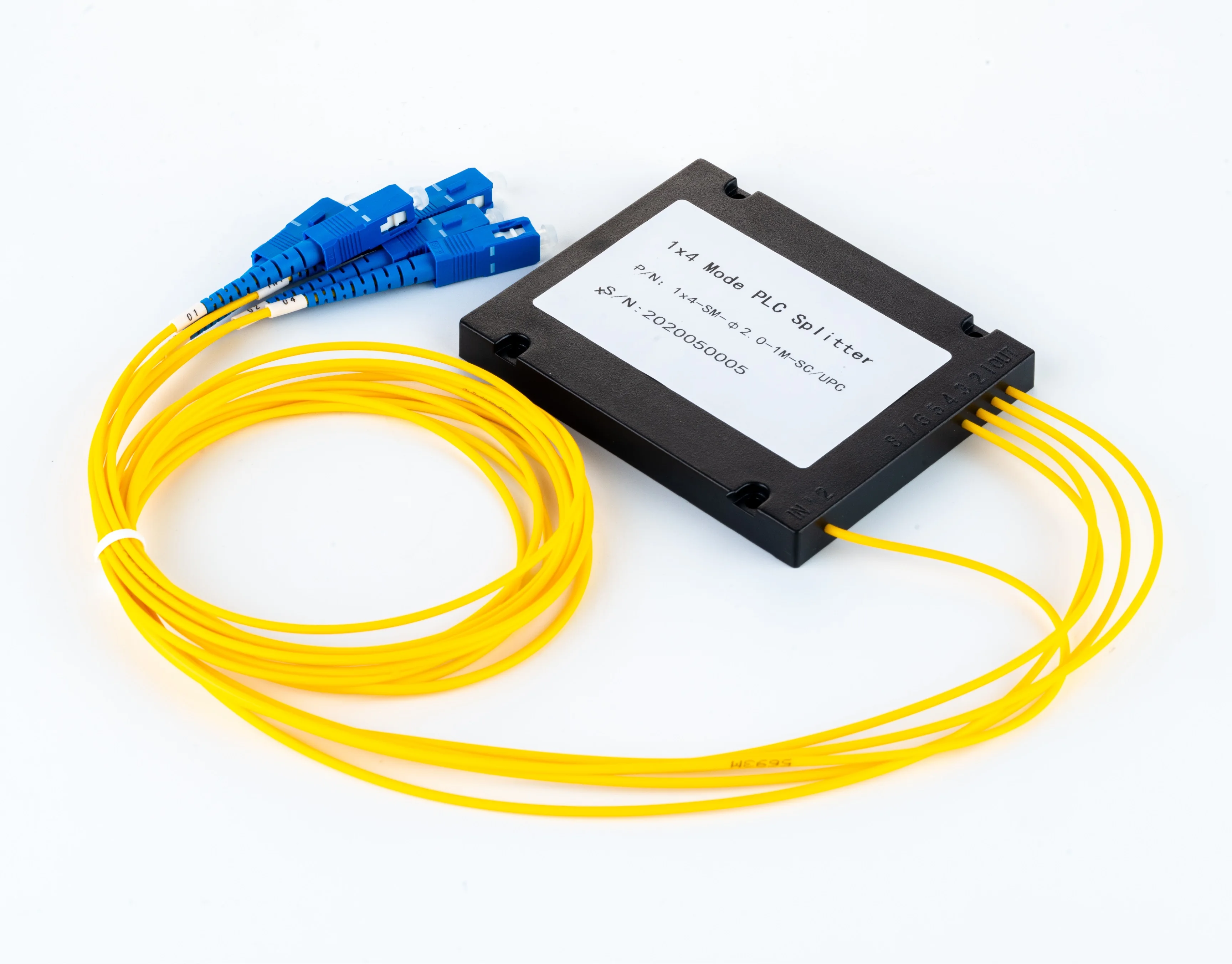 FTTH 1x2 1x4 1x6 1x8 1x16 1x32 1x64 ABS Box PLC  Splitter