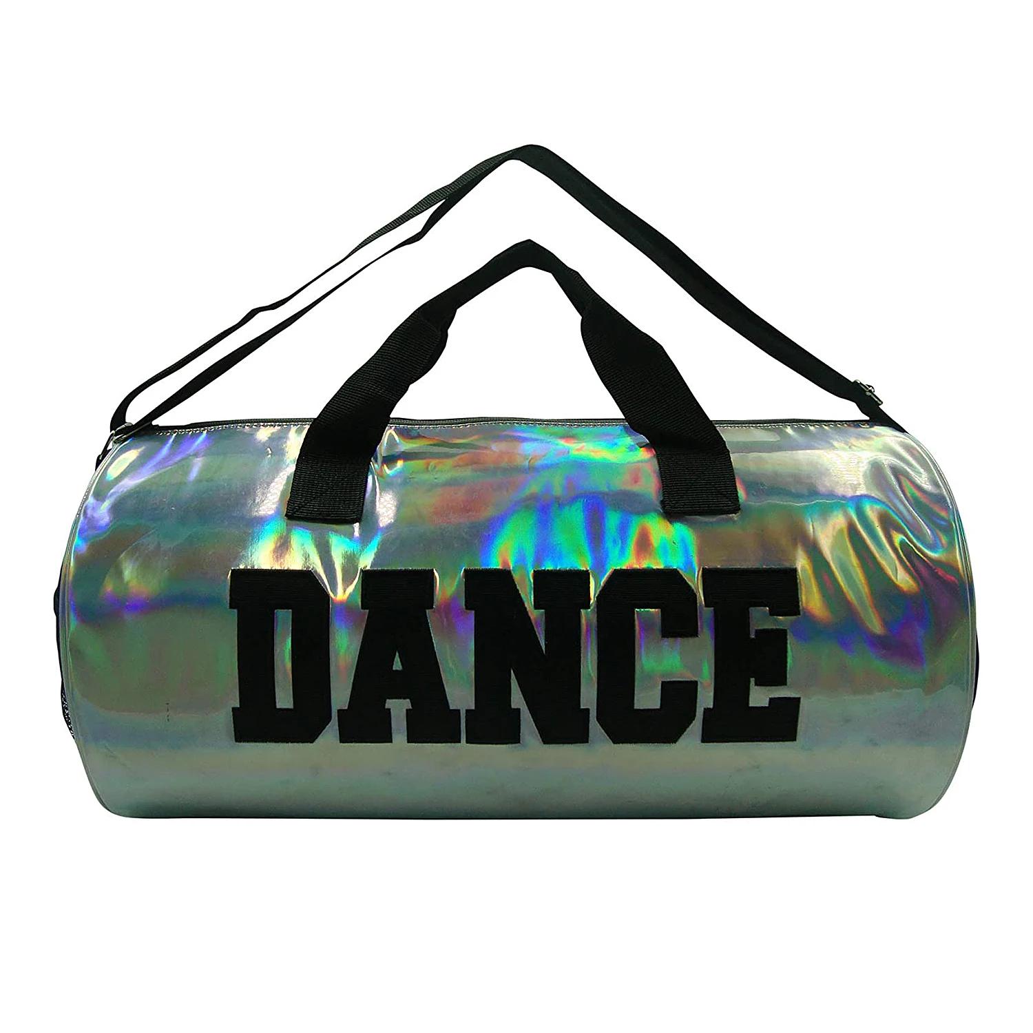 Sport women  Waterproof Swimming gym yoga duffle bag glitter weekender travel bag