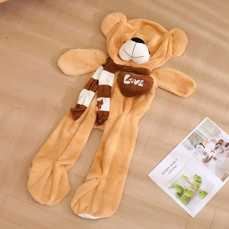 Without Filling Giant Plush Animal Unstuffed Doll Cover Empty Jumbo Teddy Bear Plush Animal Toys Skin