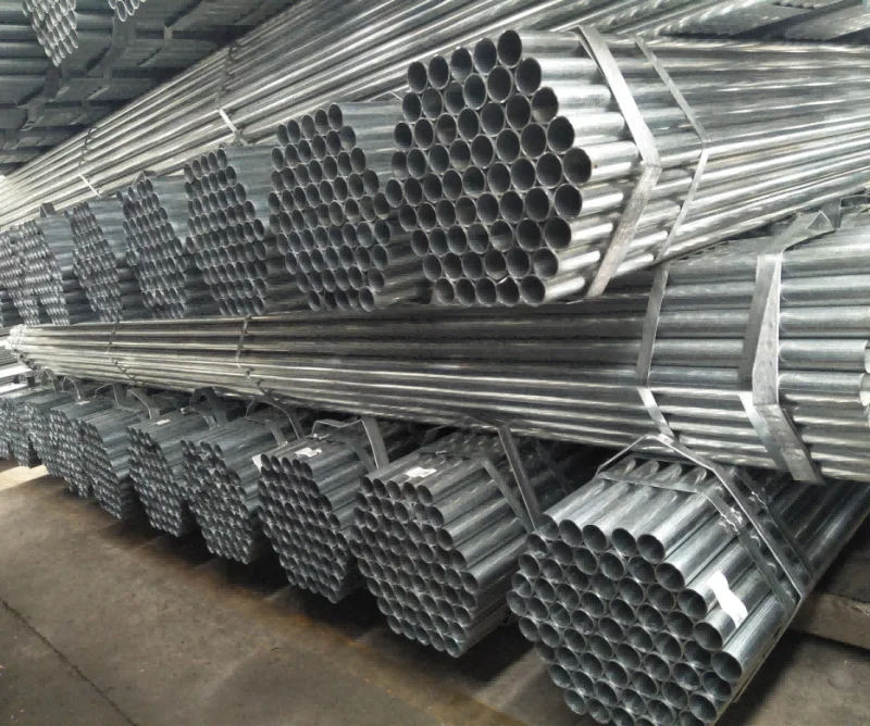 BS Pre-Galvanized steel pipe Scaffolding round pipe for building ASTM pre galvanized steel pipe