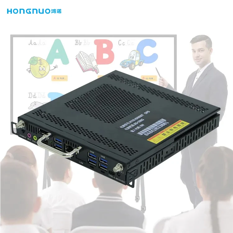 HONGNUO Customized Mini PC OPS i3i5i7 Mini PC 4K for whiteboard and interactive display Industrial office school Computer