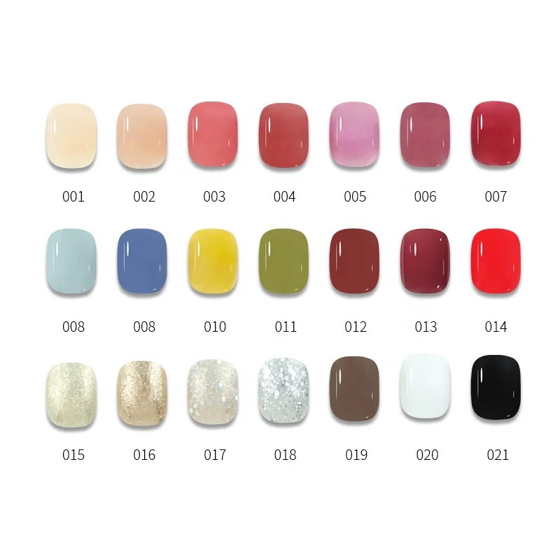 Professional Gel Polish Soak Off Long Lasting One Step Pure Color Glitter UV Gel Nail Polish