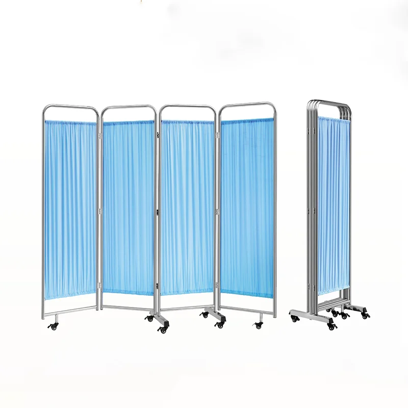 Hospital ward equipment & medical instrument folding hospital screen