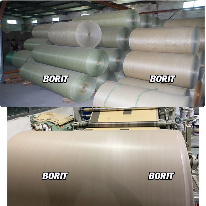 pp woven fabric kraft paper composite for steels and metals, Composite Steel Coil Seal Paper