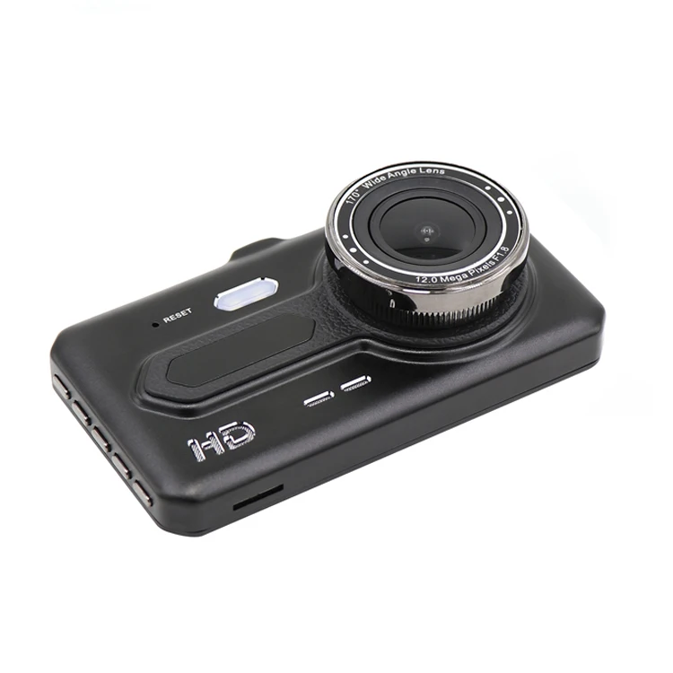 Vehicle Driving Recorder 4.0Inch Ips Screen Car camera Hd 1080P 30Fps Dual Lens Car Dvr Black Box