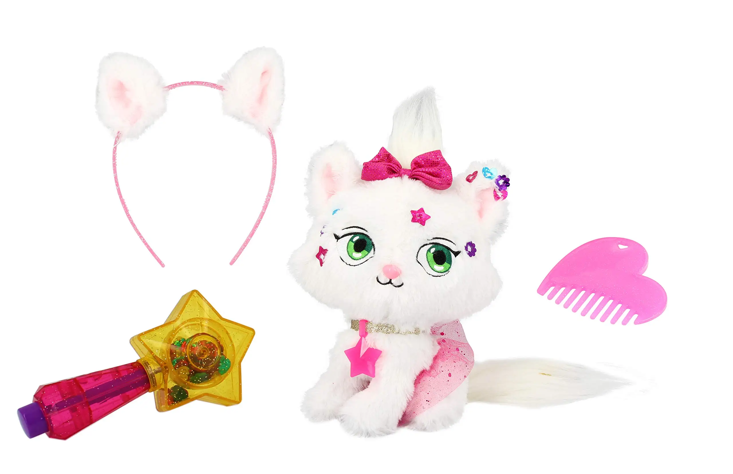 DIY Dress Up Game Animal Model Soft Toy cartoon pet toys stuffed animal doll baby plush animal toy