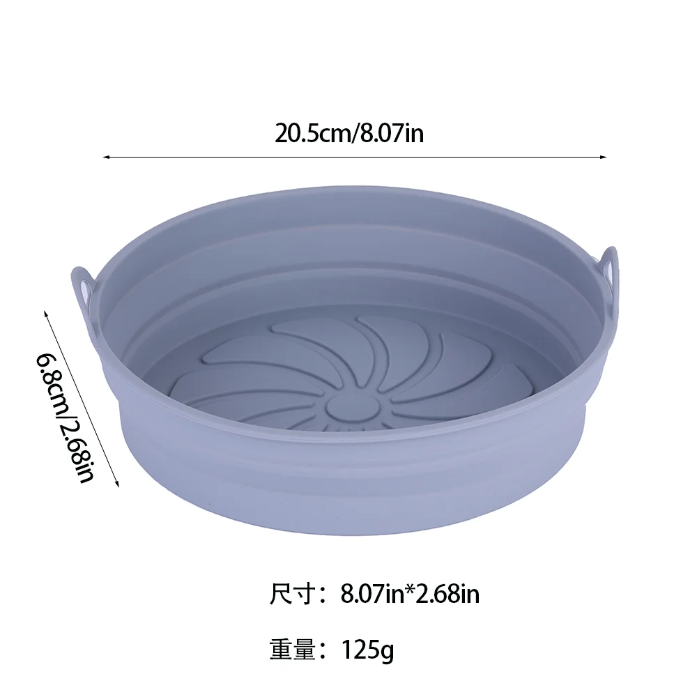 8 inch Round Cake Pans Silicone Cake Molds for Baking, Nonstick Baking Pans for Layer Cake, Cheese Cake and Chocolate Cake