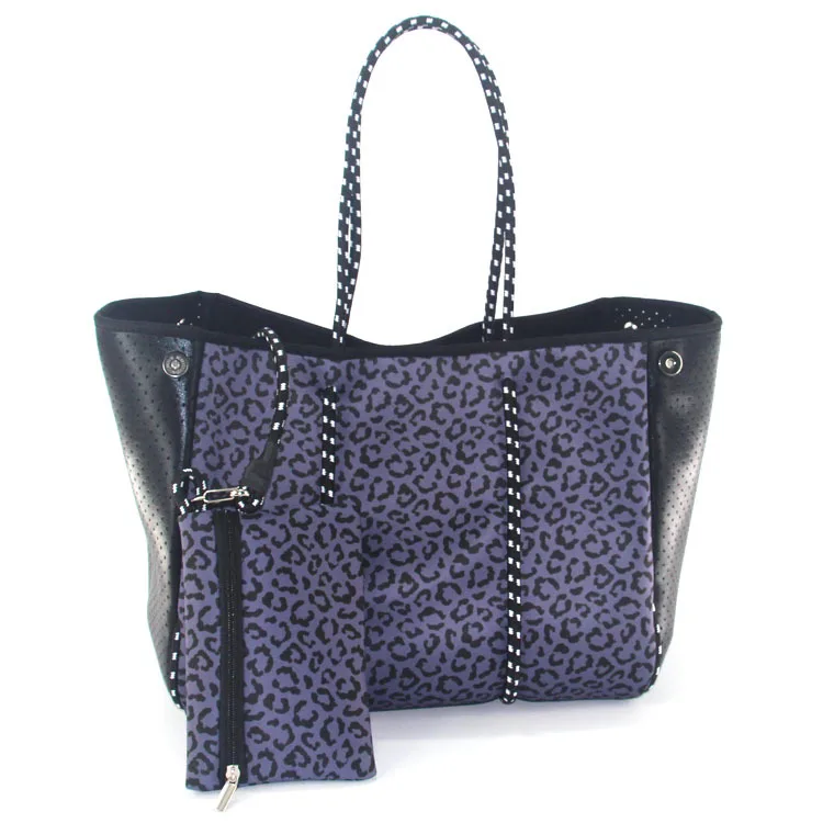 Fashion bags handbag tote Women Casual Waterproof Large Handbag Female Large Shoulder Bag Neoprene Tote Beach Bag