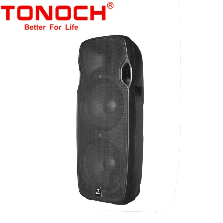 Double 15 inch  Professional audio bass BT Speaker With LED from manufacturer
