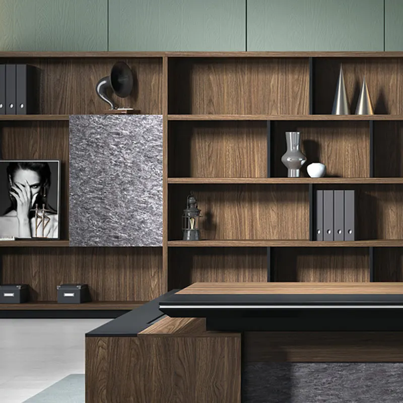 Hot Sale small office furniture executive white modern wooden manager computer table design mdf simple wood desk