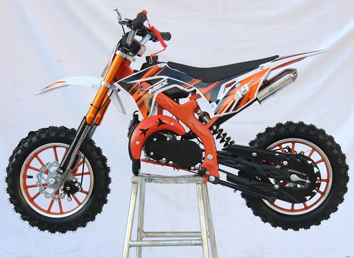 49cc 2-stroke Electric start gasoline cross  Dirt Bike