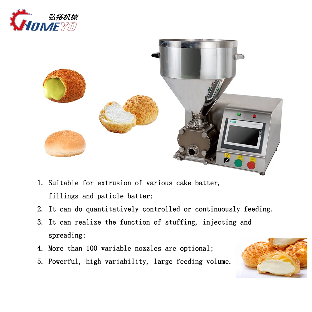Chocolate Depositor /Jam Cream Injector/ Stuffing Cake Making Machine