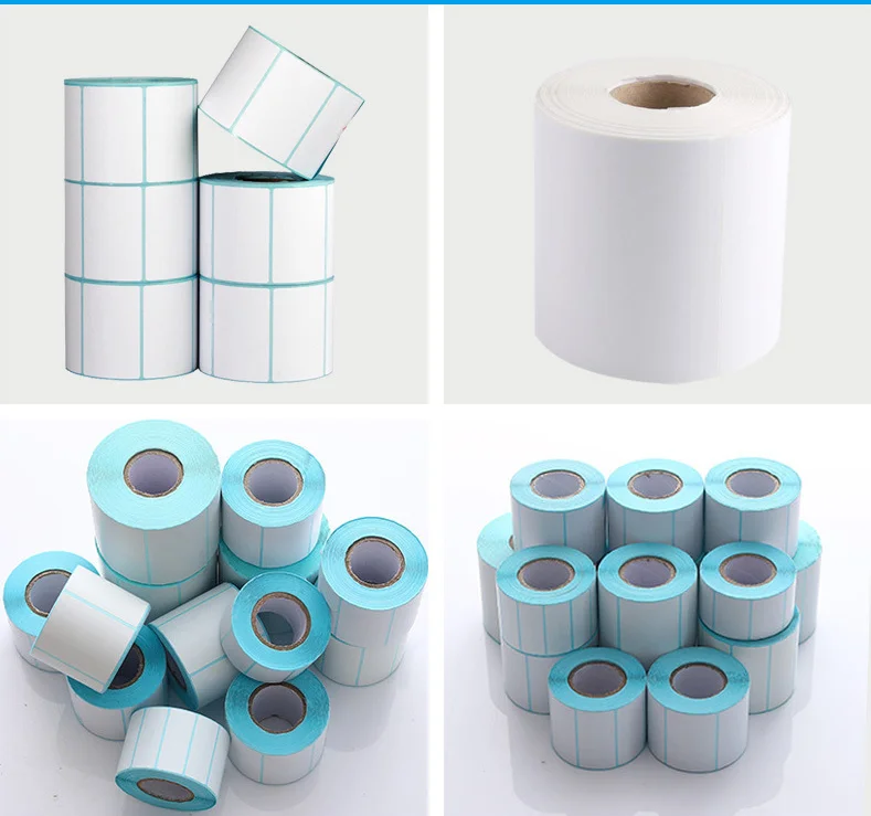 Custom Thermal Label Roll 4x6 Waybill Sticker A6 Thermal Paper Shipping Labels Thermal Label Sticker Roll