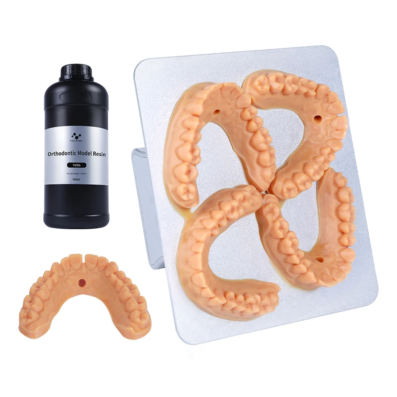 NOVA3D Dental Resin supplier for 3d print epoxy resin liquid 405nm UV Photosensitive Orthodontics Model Resin 3D printer