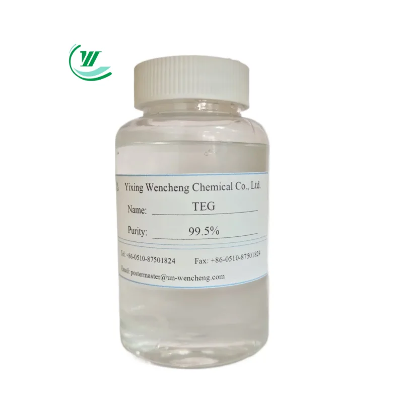 TEG Tri ethylene glycol / Triethylene glycol manufacturers price used for Natural gas dehydration