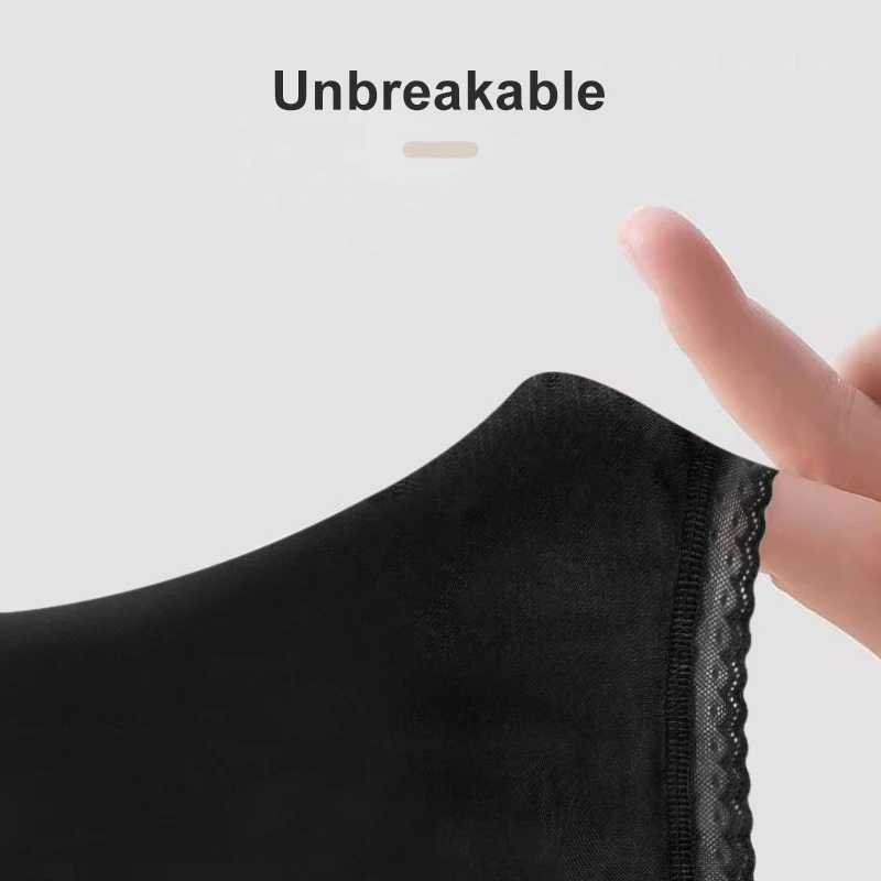 Mansphil silk and viscose lace trimmed lingerie breathable and soft women underwear